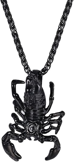 U7 Punk Necklaces Stainless Steel 18K Gold Plated Large Hip Hop Dagger/Knife/Sword/Steampunk Gear/Large Razor Blade Pendant Necklace for Men Women, Chain 22-24 Inches