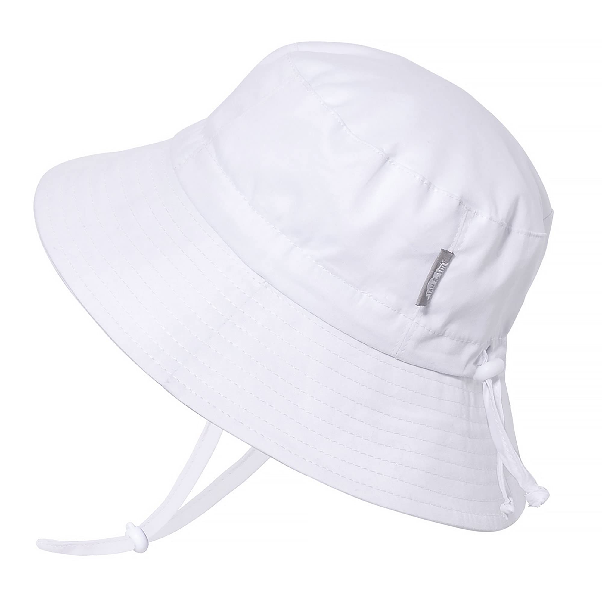 JAN & JULBaby Toddler Kids Breathable Cotton Bucket Sun-Hat 50 UPF, Adjustable for Growth, Stay-on, Unisex