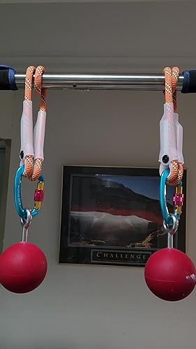Atomik XXL 9" Ninja Climbing Ball - Hanging Grip Trainer For Forearm Strength, Like American Ninja Warrior