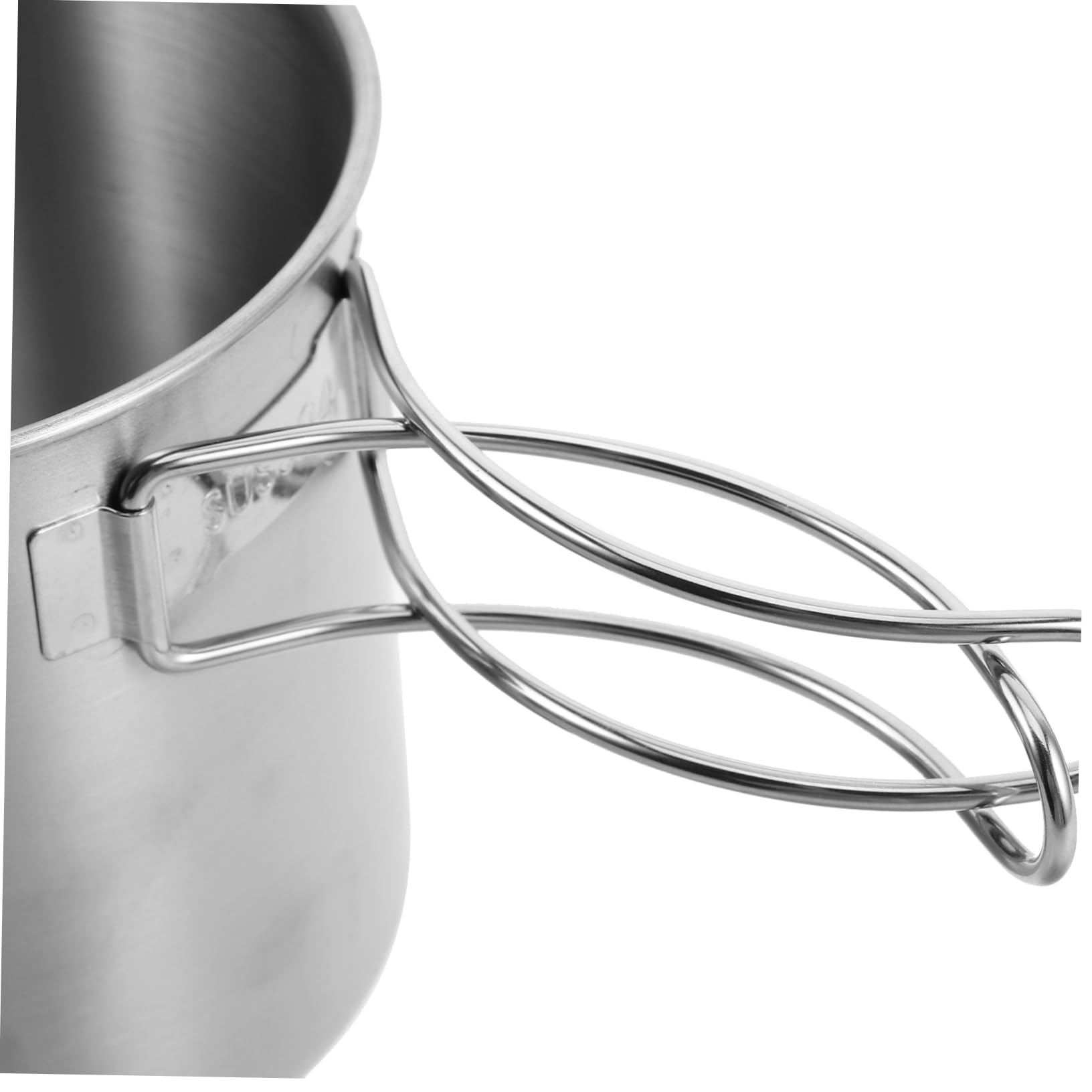 TOYANDONA 2 Stück Teiliges Camping Trinkbecher mit Klappbarem Griff Platzsparend Leicht Vielseitig für Kaffee Bier Wasser Outdoor Faltbare Becher für Wandern Picknick Camping