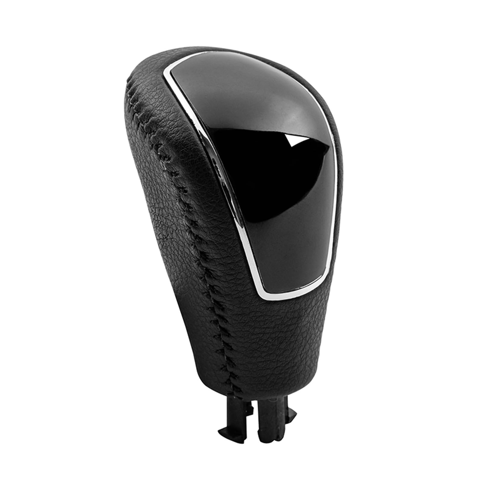 Fncvtm Gear Knob Gear Shifter Knobs For Ford For Mondeo Mk4 For S-Max For Kuga For Galaxy Mk1 Blk Automatic Gear Shift Knob Shifter Lever Stick Gaiter Boot Cover Cars(Gear Knob)