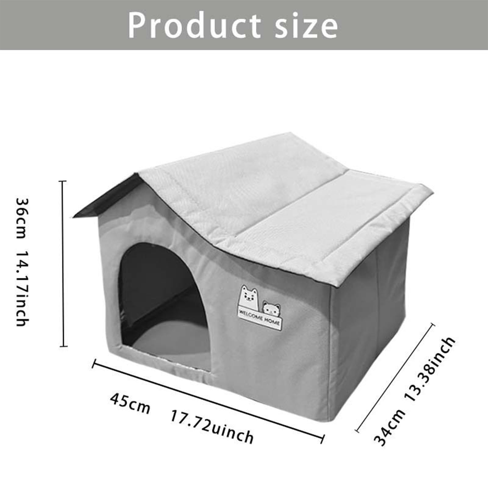 Cuccia per cani da interni, grotta refrigerante per animali domestici, per esterni, per interni e cuccioli, grotta di raffreddamento per animali domestici e gatti, per camera da letto, soggiorno