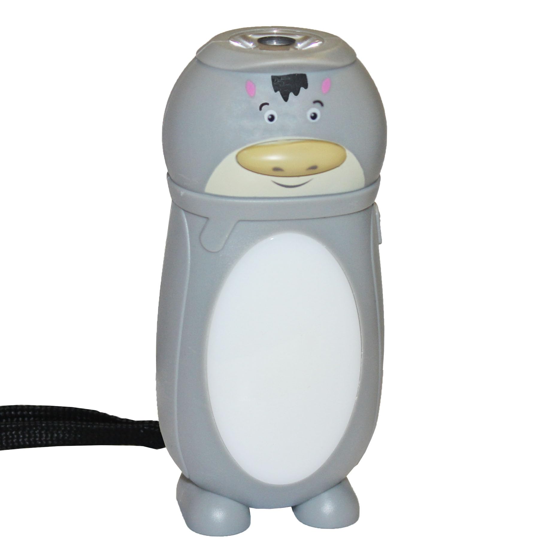 Widdle Gifts Animal Panel and Focus Torch Fun Children's Torch for Camping or Hiking (Donkey)