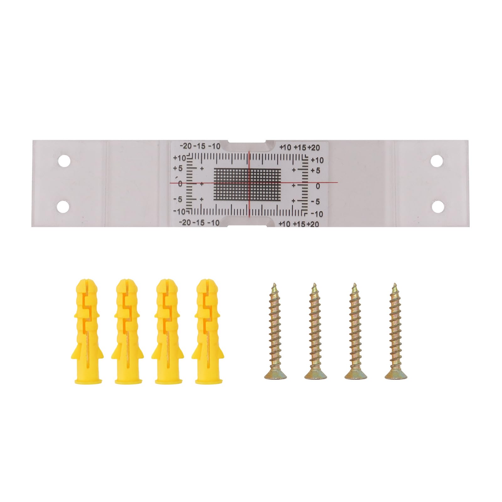 Pomurom Gauge Monitor, 1/2/3/5 Pieces Clear Acrylic Meter, High Precise