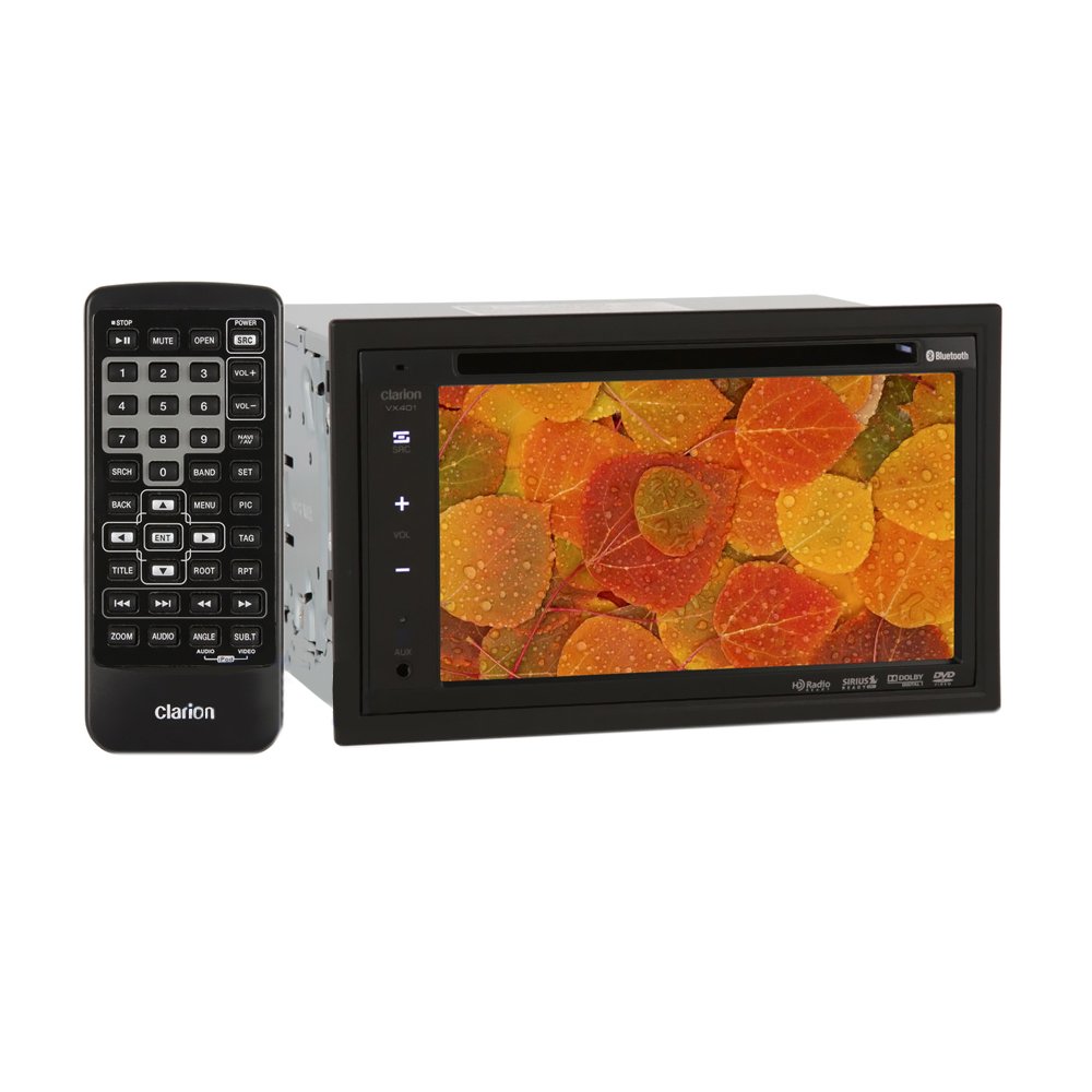 Brand New Clarion Vx401 6.2" 2 Din Touchscreen Cd/dvd/am/fm/mp3/wma Receiver w/ USB and Bluetooth