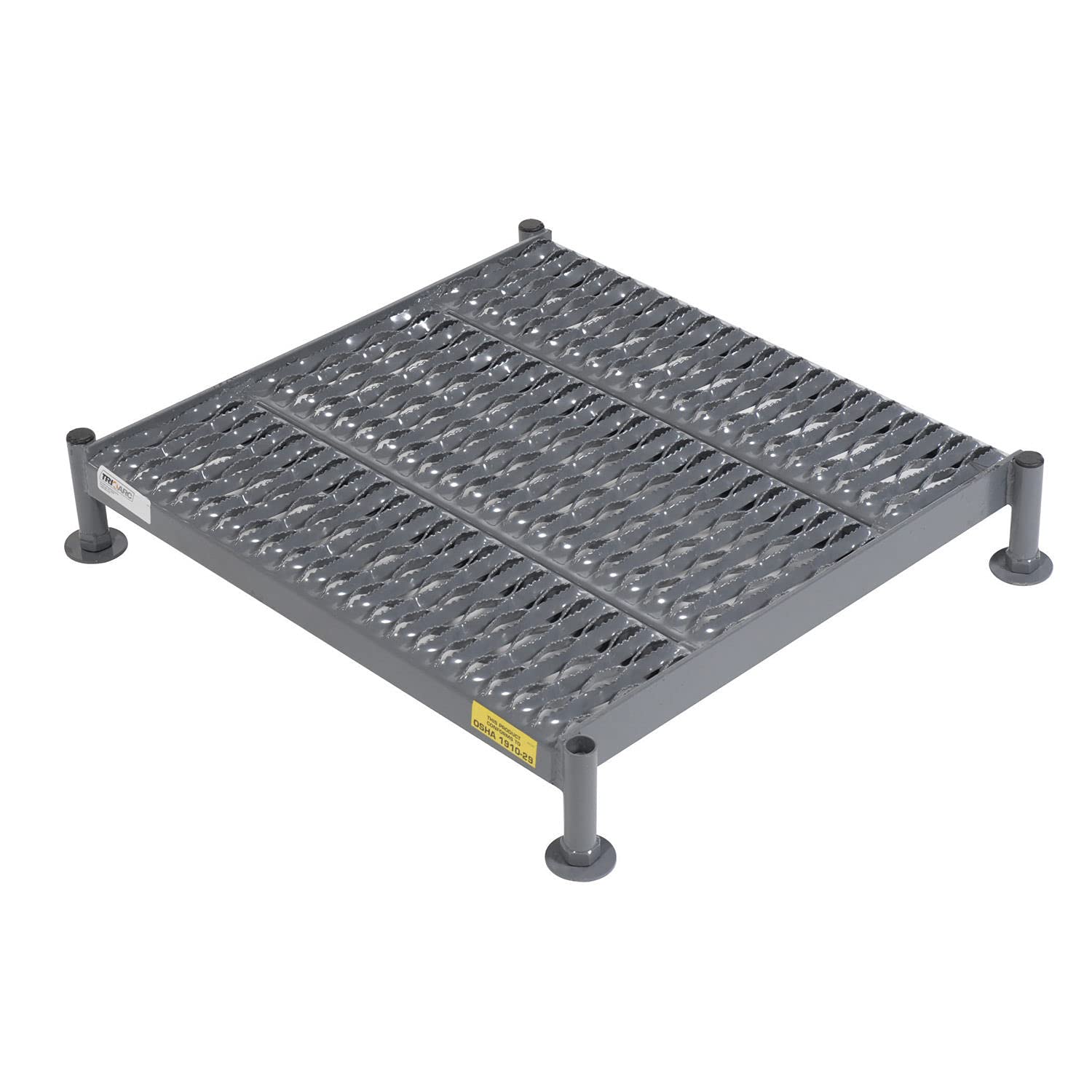 Tri Arc 24-Inch x 97-Inch / 9-inch to 14-Inch / Gray Step Ladders