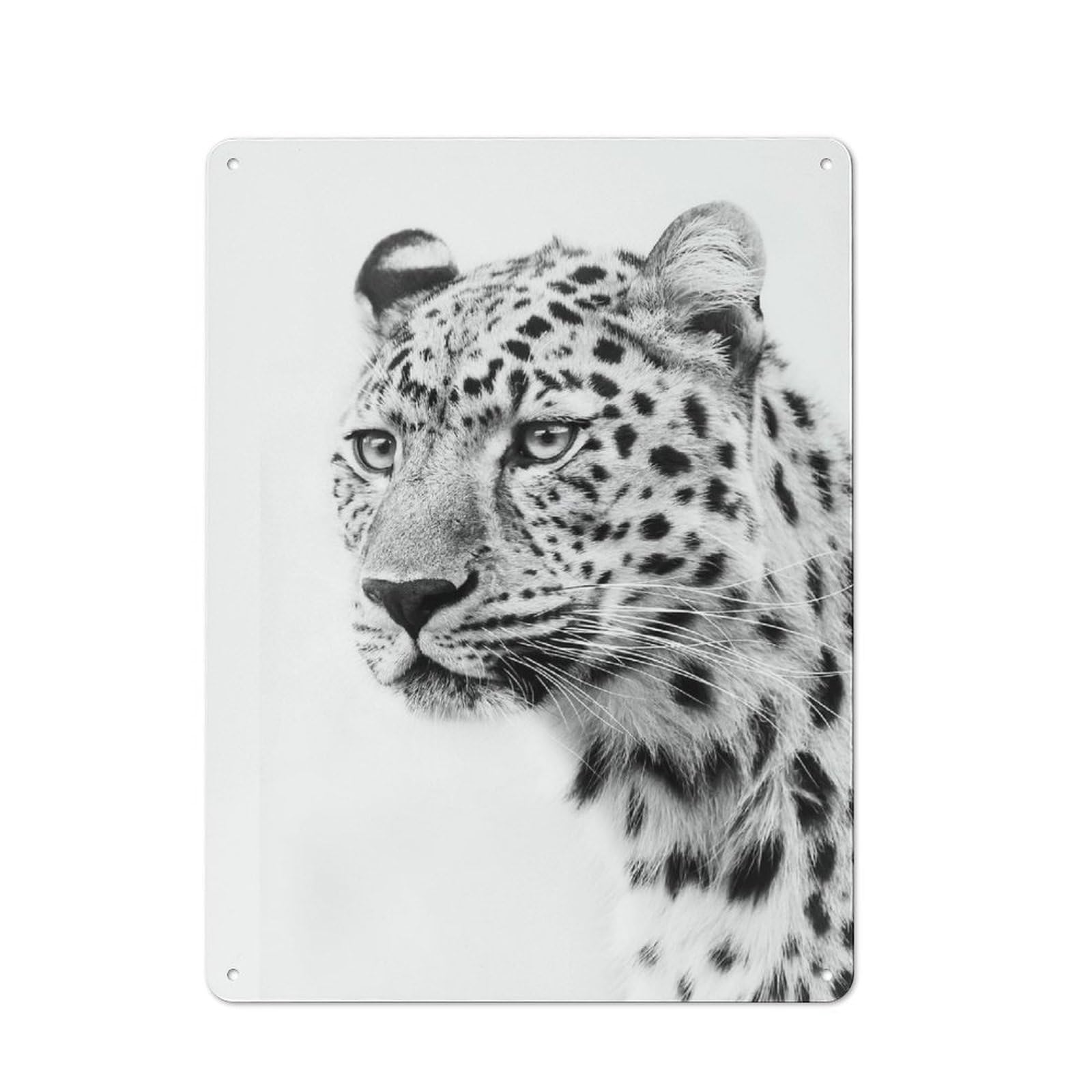 Junmoney Style-17 For Guest Room Or Hallway, Jaguar Head Poster Vintage Metal Sign 40X30cm, New-Space Wall Decor For Home Decor Collectors