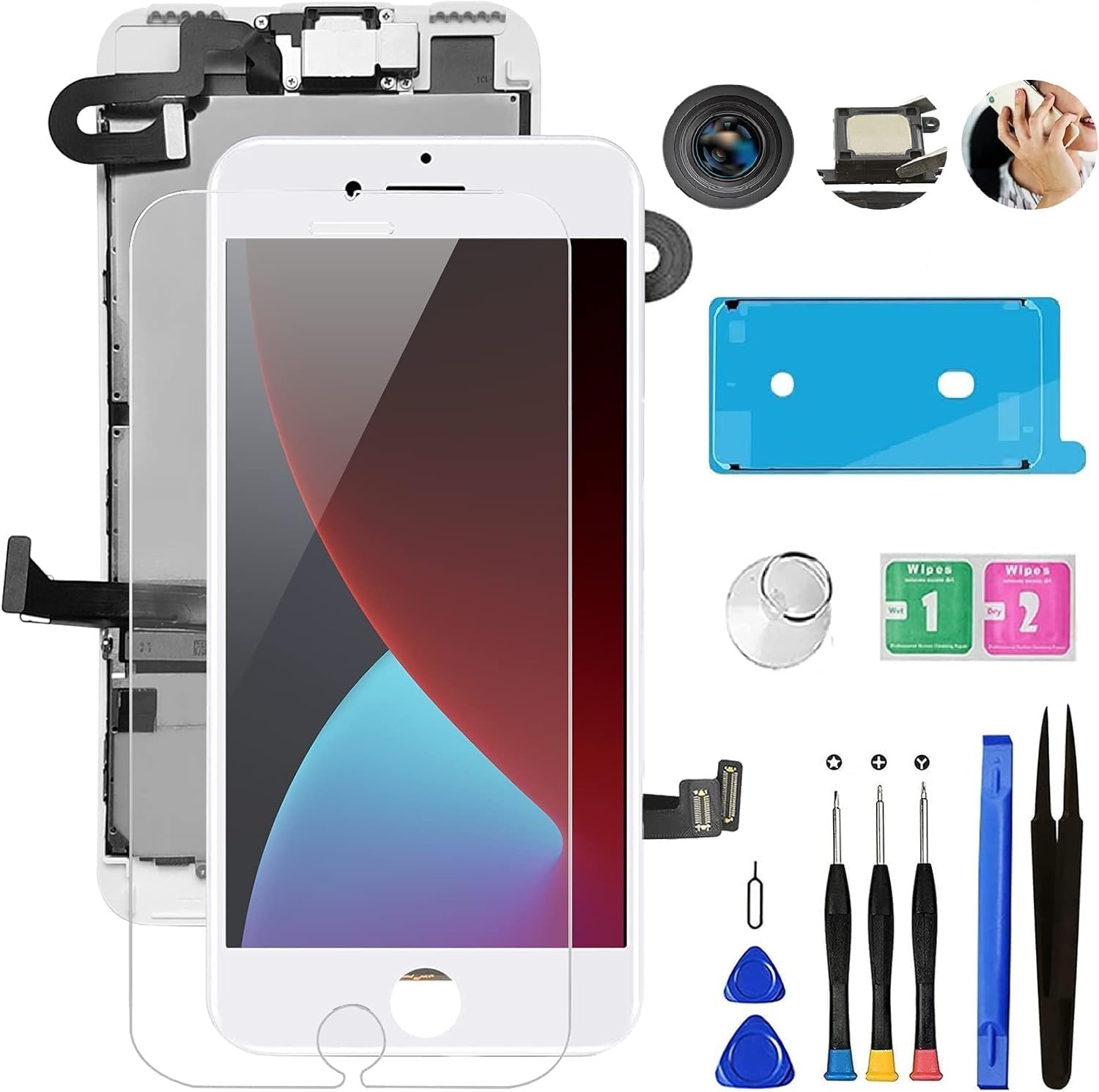 IPhone 7 Lcd Display Screen Touch Digitizer DA -Black - Foto 3