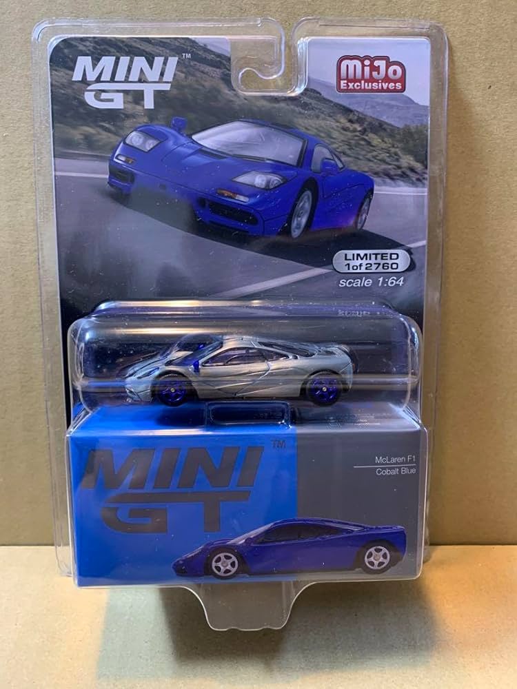 MINI GT マクラーレン F1 (コバルトブルー) (チェイスカー)