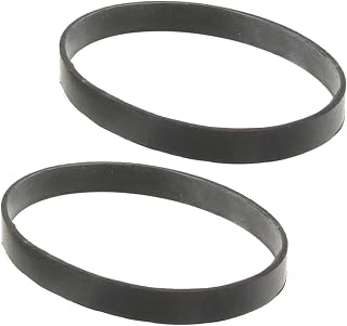 Spares2go Type 2 Rubber Drive Belt for VAX V-027 CCW-701 CCW-703 VZL-101 VCU007 Upright Vacuum Cleaner (Pack of 2 Belts)