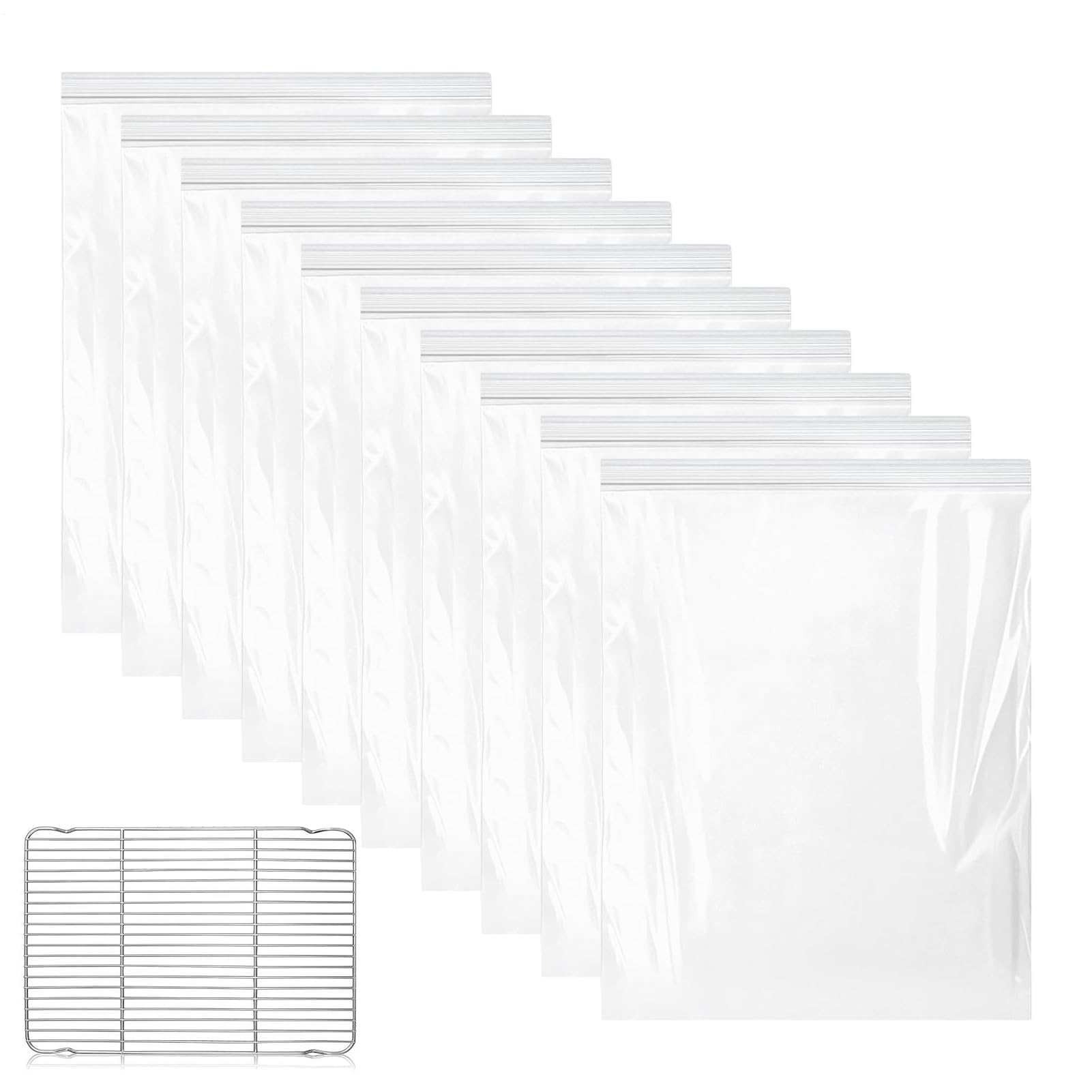 10 Stück Backofenrost-Reiniger – Ohne Schrubben Intensivreinigung & Entfettung Für Backofengitter, Herd, Mikrowelle, Grill & Toaster