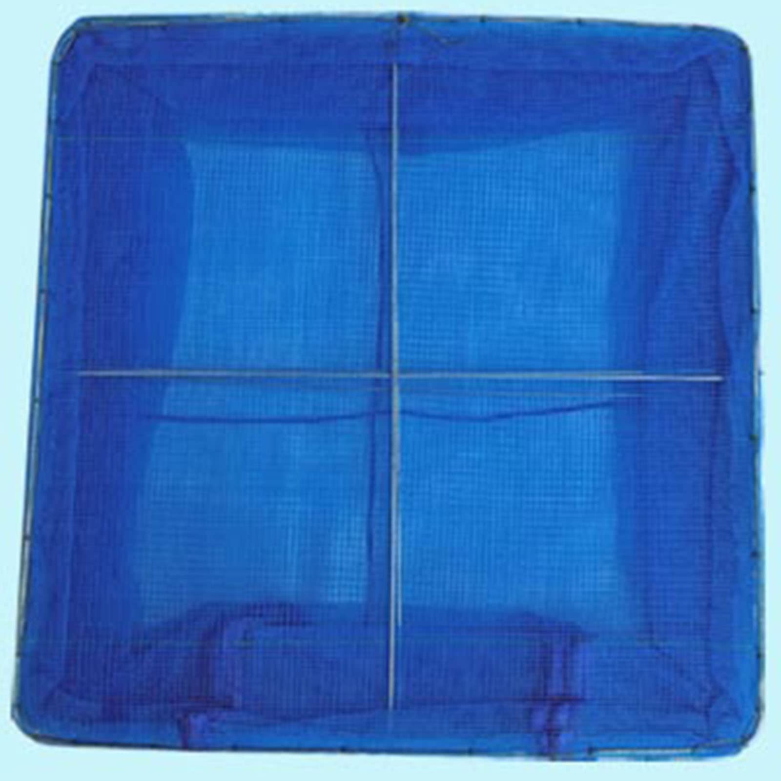 Hängend Trocknen Gestell Netz 3 Lagen Fleisch Trocknen Netz Falten Gemüse Fisch Teller Gittergewebe Mit Reißverschluss(Size:50x65cm,Color:Blau)