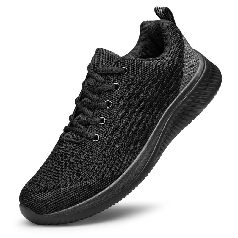 vibdiv Mens Lightweight Athletic Running Walking Gym Shoes - Slip on Casual Non Slip Fashion Sneakers Walking Shoe