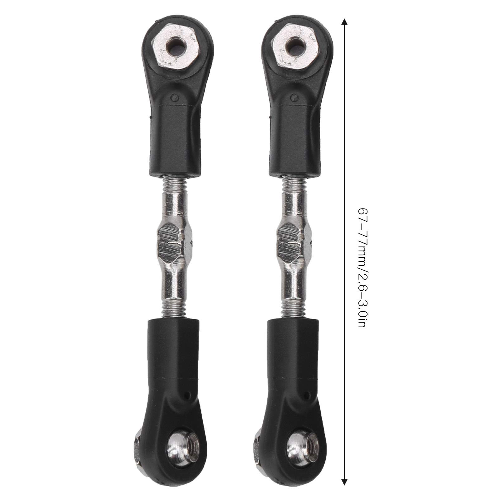 4 Pièces Tringlerie De Direction RC Réglable 62-71mm Pour Voiture 1/10