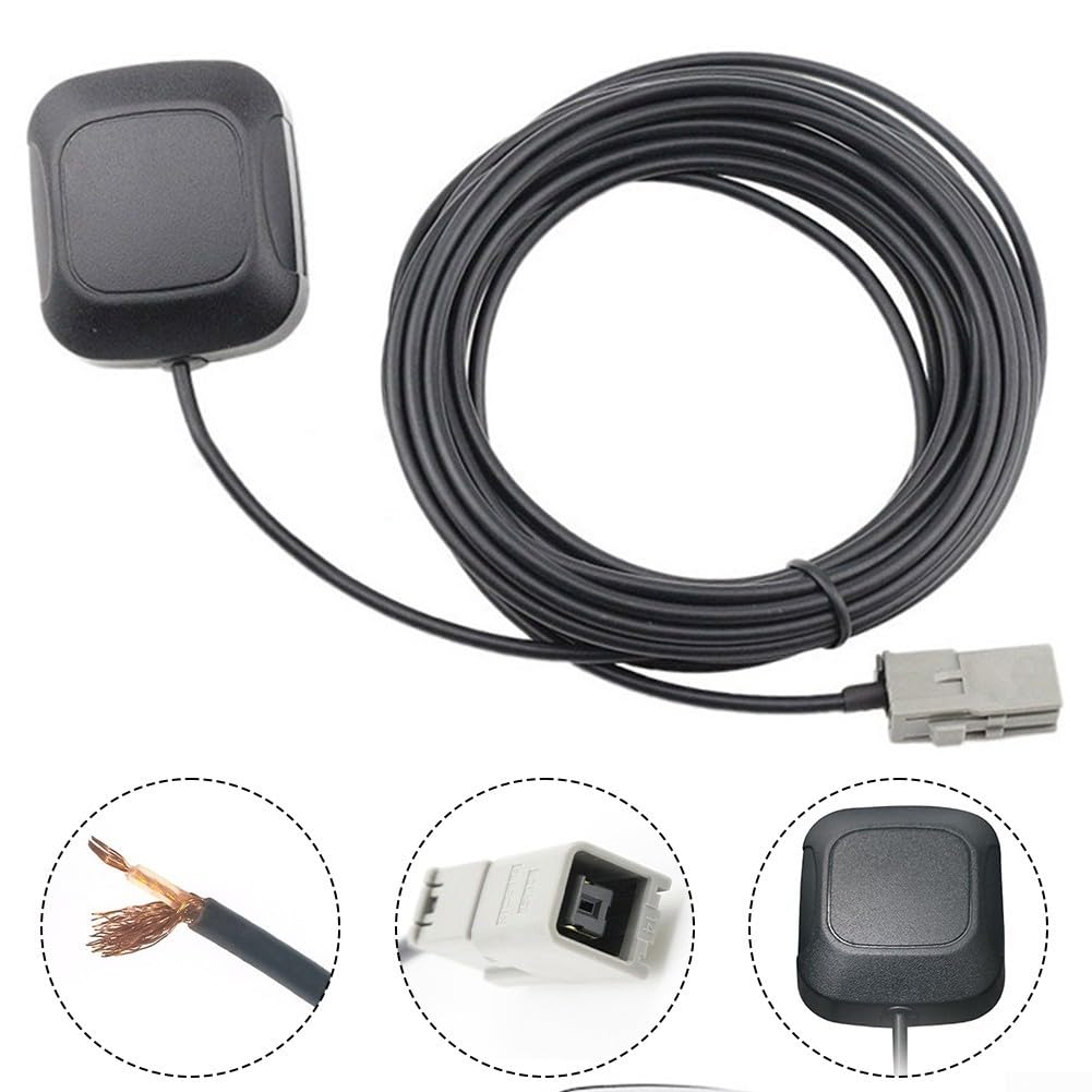 Adapter Radio Antenne GT5 (M) Buchse Auf SMA (M) Stecker - 18cm Für Radio, GPS, DAB Auto Antennen Adapter