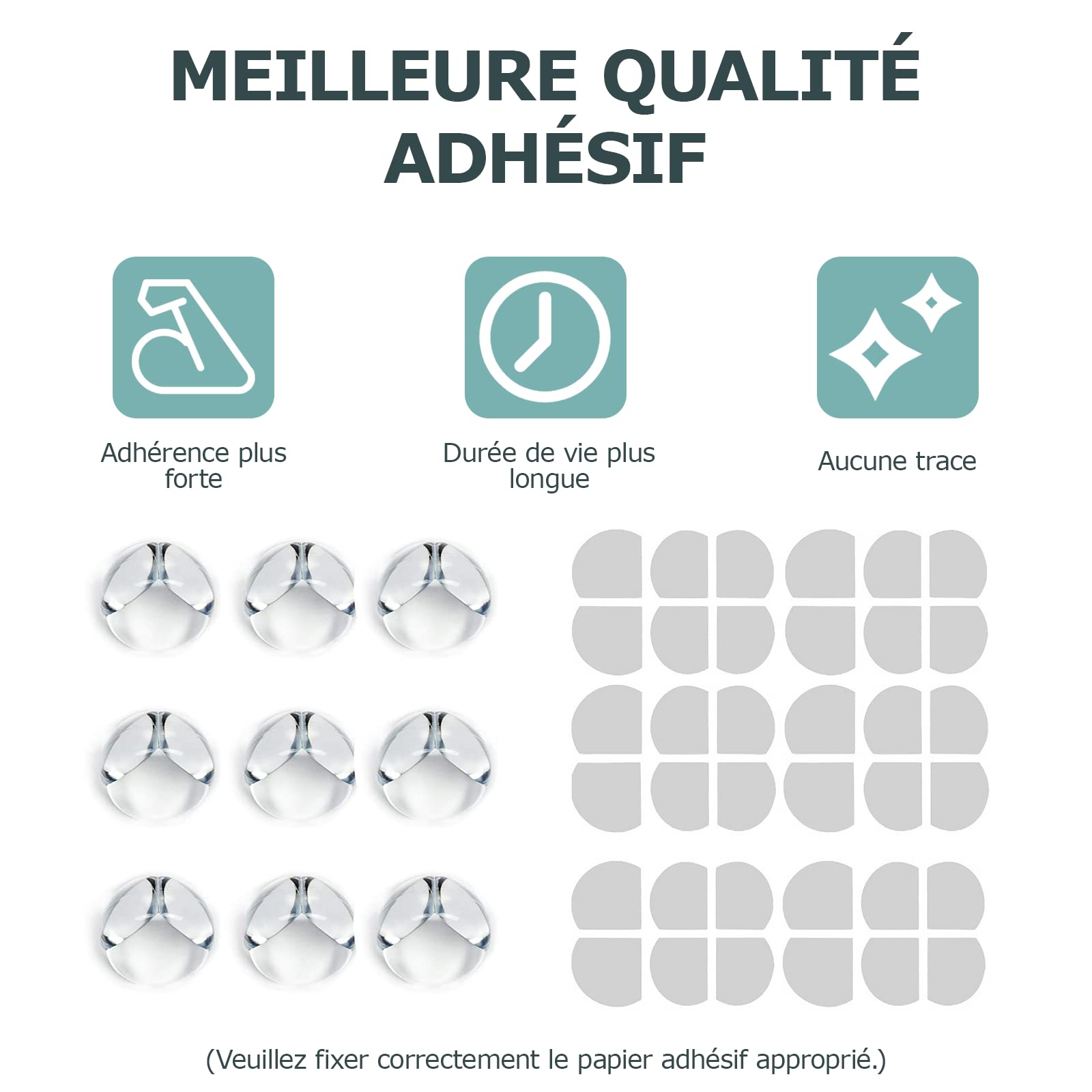 BillyBath Protections Coin de Table pour Bébé - Protections d'angle pour Meuble Sécurité Enfant pour Bureau, Berceau, Cheminée, Table, Coins & Bords Molles + sans Danger Rondes Pack de 12