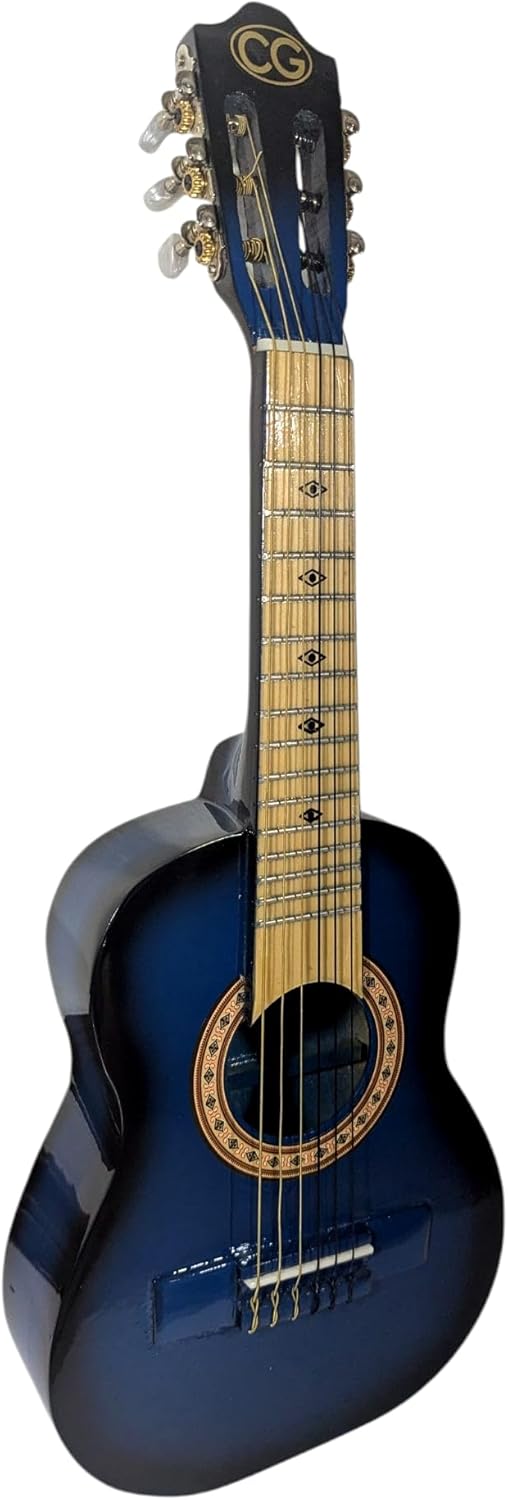 24-inch Kids Classical Guitar with Nylon Strings, Caoba Wood, Includes Gig Bag and Strap, Ages 2-5