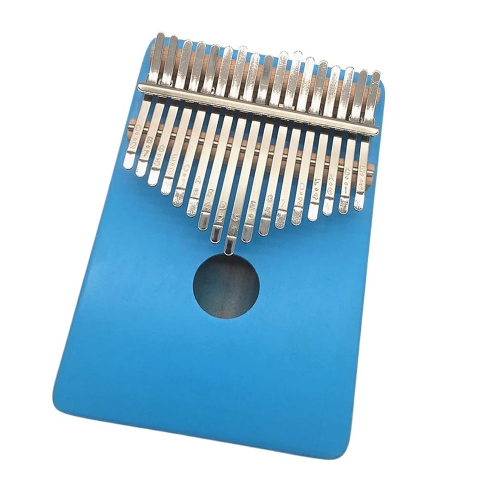 kalimba mini 17-tonowy fornir sosnowy niebieski 17-tonowy fortepian palcowy kalimba 17-tonowy fortepian kciukowy kalimba