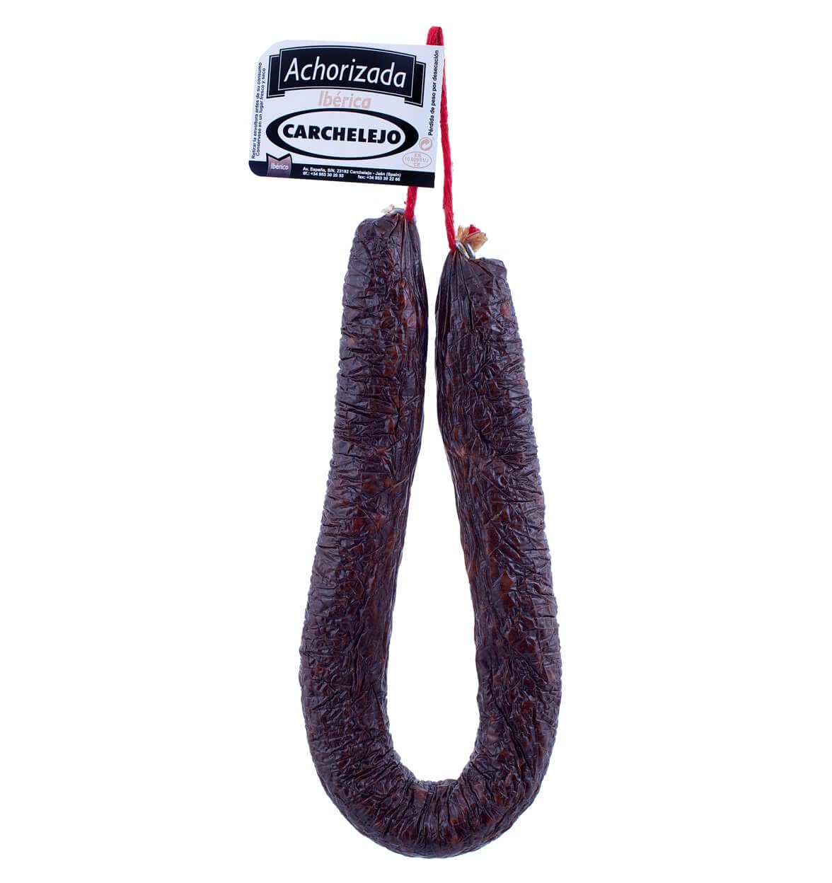 Morcilla Achorizada Ibérica de Carchelejo 360g Tradición Gastronómica Cerdo Ibérico