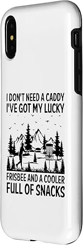 Miniatura 2 de iPhone XXS Disc Golf Player Disc Golfista Frisbee Player Par Putter Case