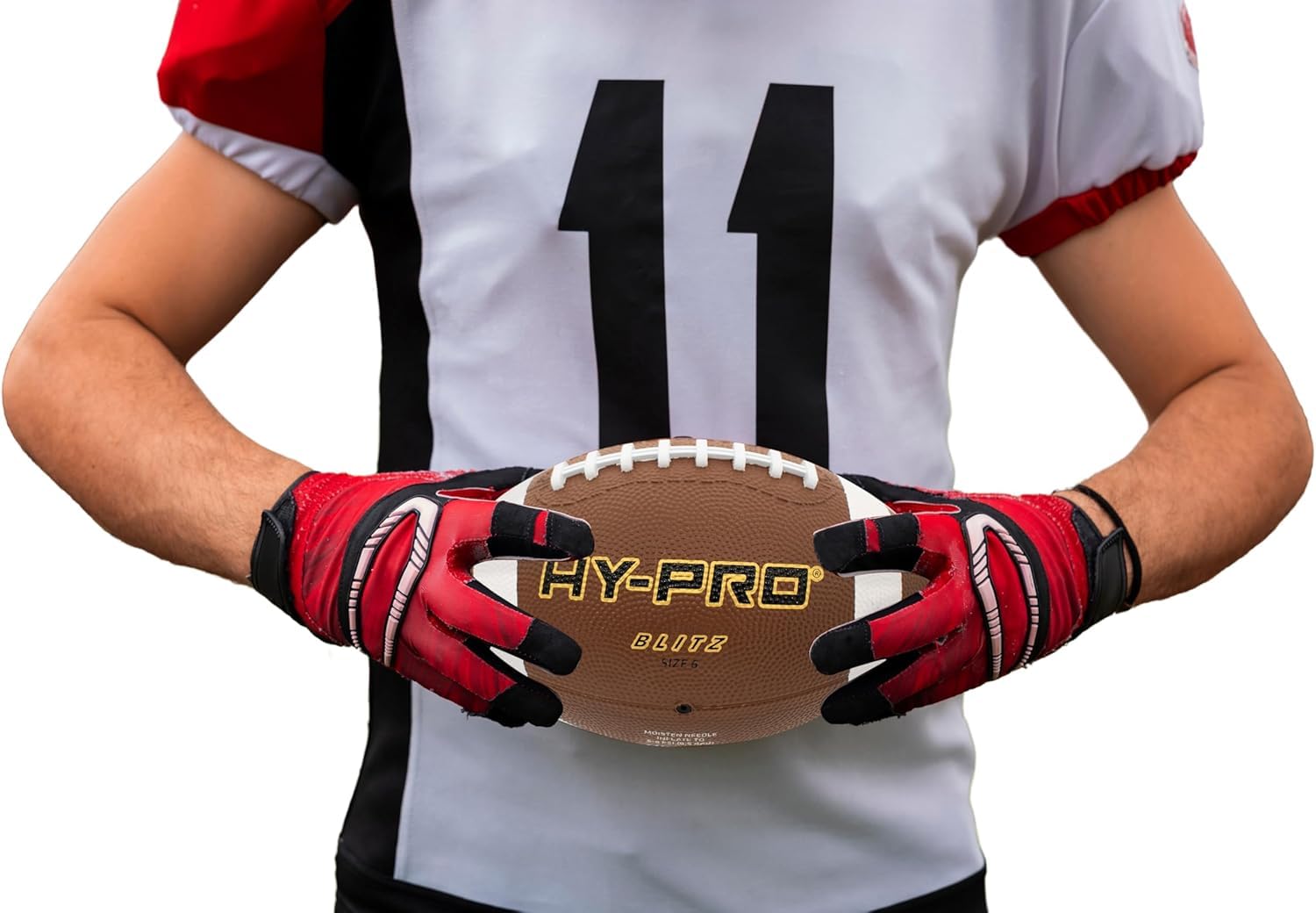 Hy-Pro Ballon de Football américain Taille 6 Caoutchouc Marron