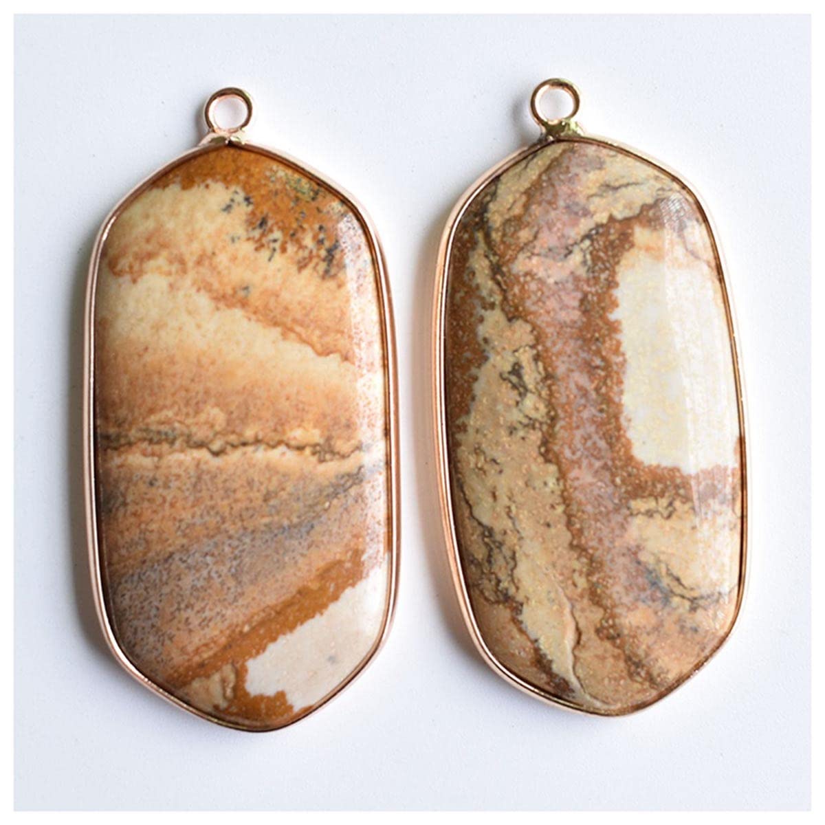 Pulsera de cristal natural en lote de 8 piezas para decorar salones modernos
