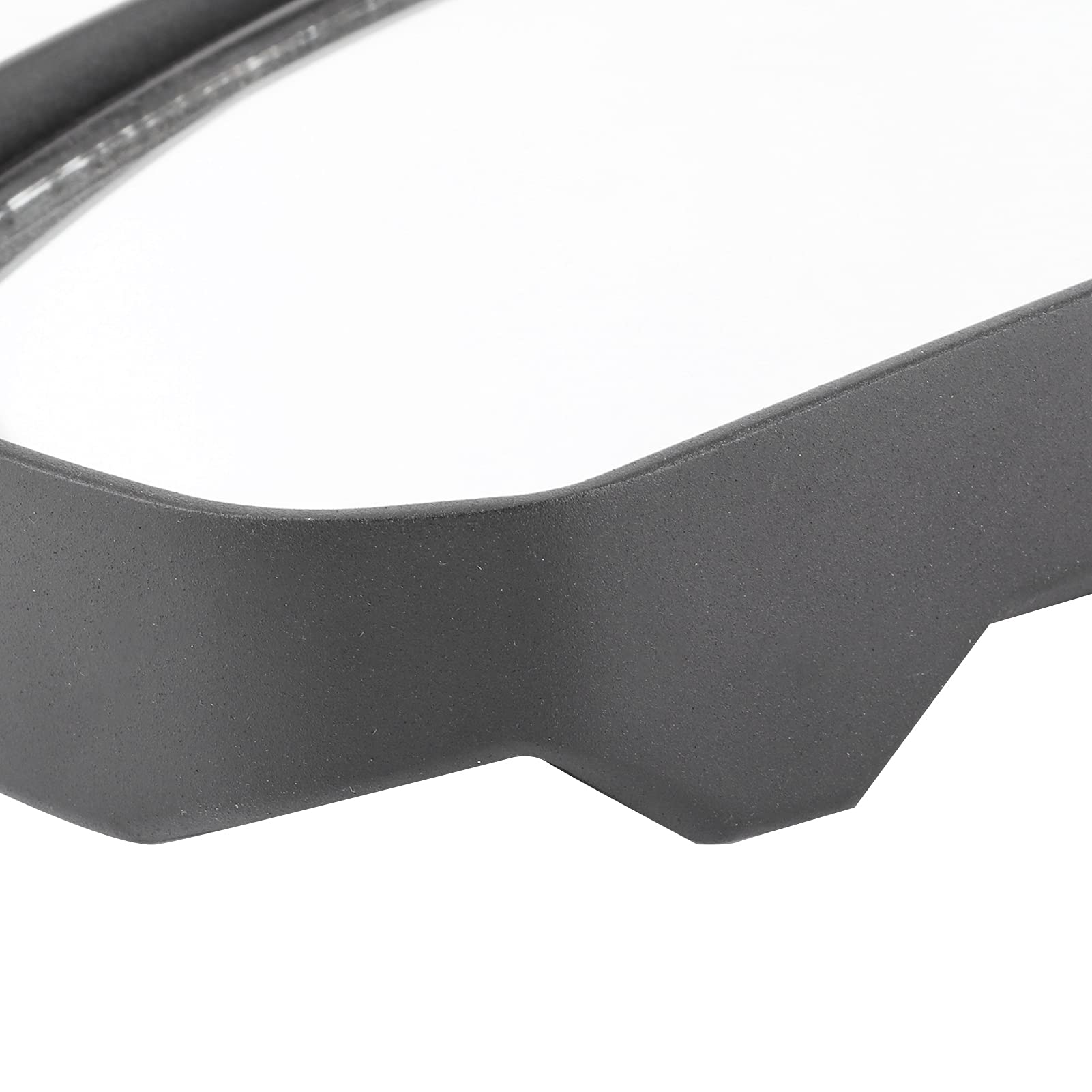 Generic Uniwersalne Lusterko Wsteczne 1,75 Cala do Motocykla UTV ATV Rower Górski Szerokokątne Lusterko Boczne ze Stopu Aluminium