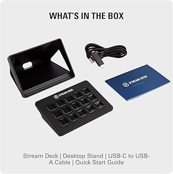 ☆Elgato Stream Deck MK.2 20GBA9901 15キー☆ Elgato Stream Deck MK.2 White – Studio Controller, 15 macro keys