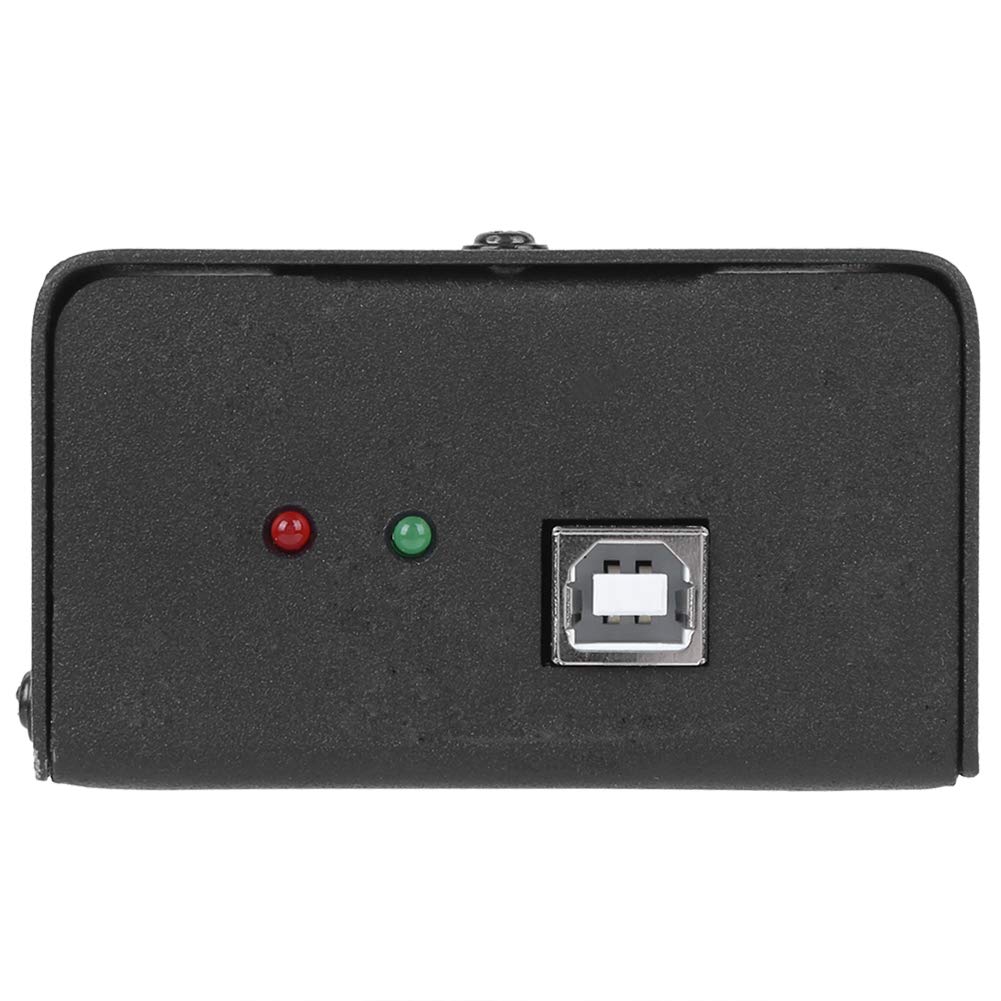 Controlador de Iluminación de Escenario, Controlador de Luces DMX de Aleación 512 Canales USB DMX512 con Aislamiento Fotoeléctrico, Efectos de Luz para Caminar Ajustables para Luz LED DMX DJ