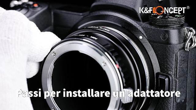 Nikon Teleobiettivo Adattatore Obiettivo TECHART TZM-02 Per Montare Lenti Leica M Su Fotocamere Nikon Z6II, Z7II, Z5, Z6, Z7 Compatta Nikon