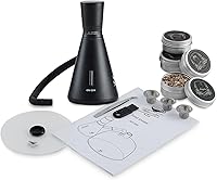 Vista 10 de Elegante kit de ahumador de cócteles – Pistola completa para ahumar bebidas de whisky con 8 sabores de virutas de madera, cúpula y accesorios, añade