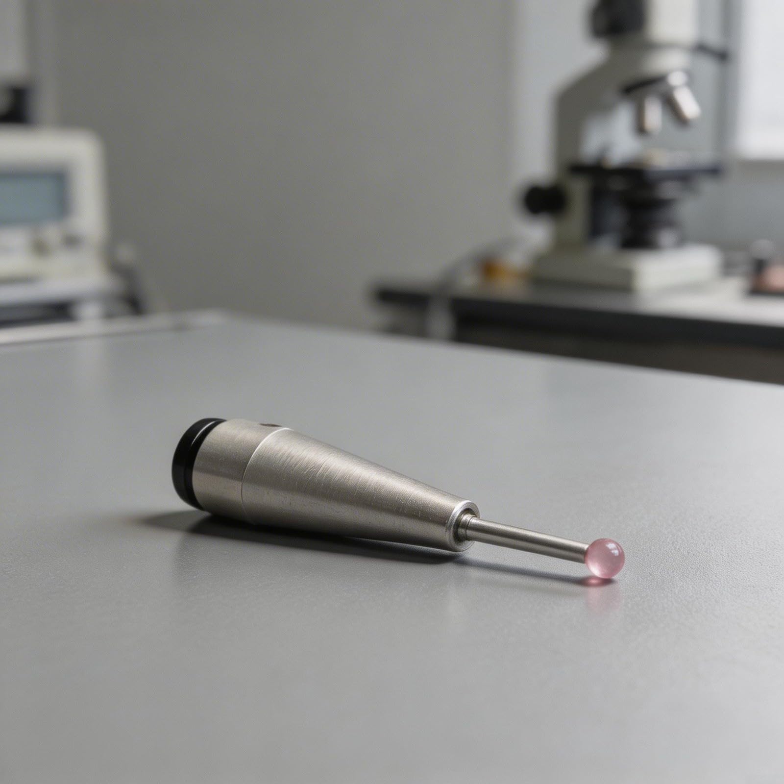 A-5000-7808 Stylet à sonde tactile avec pointe sphérique de 1,0 mm Longueur totale 20 mm et filetage M2 pour systèmes de métrologie CMM et CNC