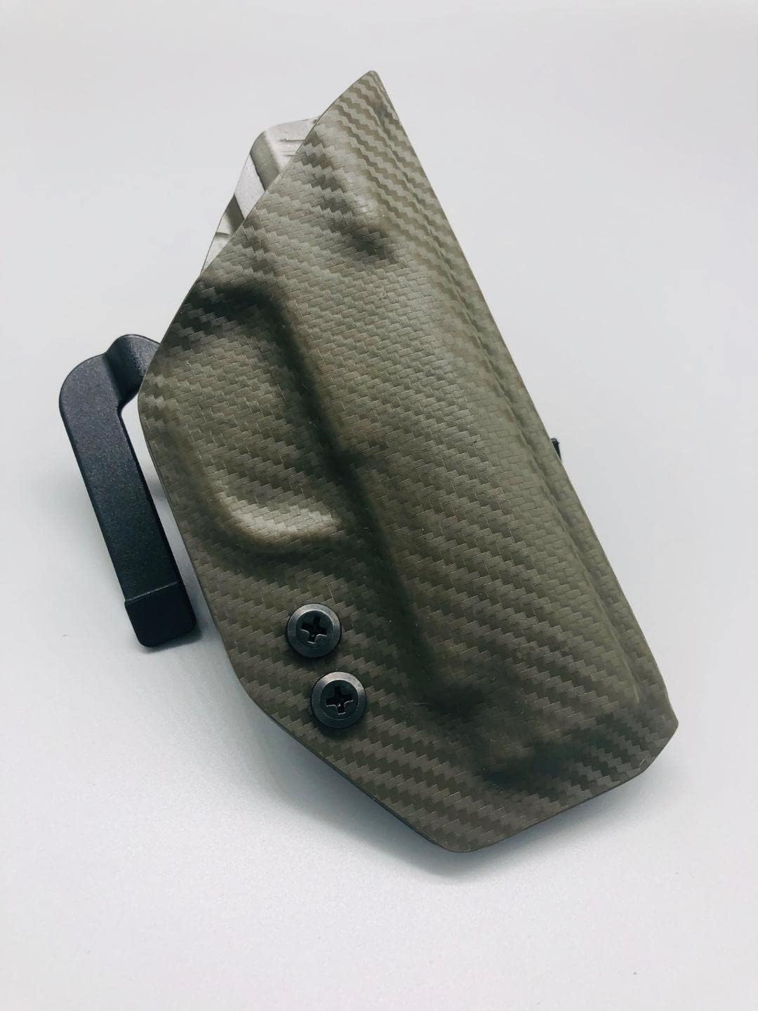 Neptune Concealment OWB Kydex Holster for Springfield Hellcat - Hermes Series w/Speed Clips - Veteran Made USA - Many Colors