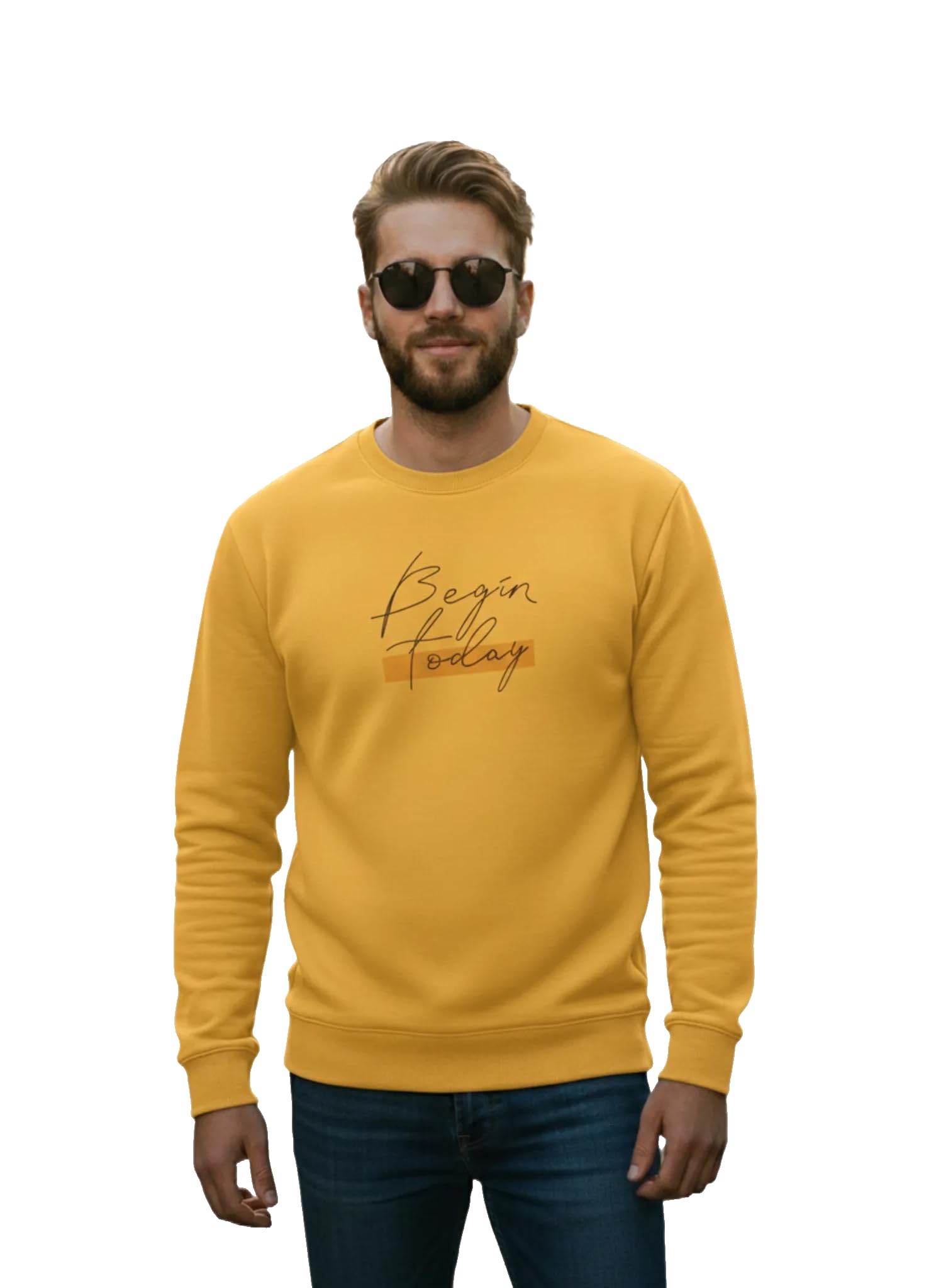 mack jonney Men Regular Fit Fleece ||Maroon||Round Neck Printed||Sweatshirt-JM3763-picture-17