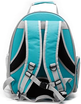 Cat Bubble Backpack Carrier, Back Expandable Clear Pet Bubble Backpack Carrier for Kitten Small Dog up to 5.5 kgs, Backpack for Cats