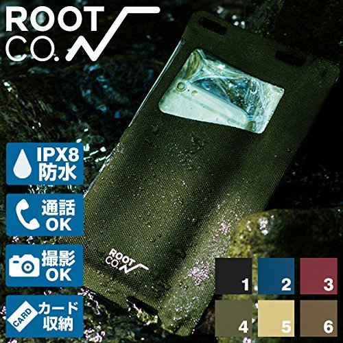 Amazon.co.jp: 【ROOT CO.】 H2O 防水スマートフォンポーチ/防水ケース