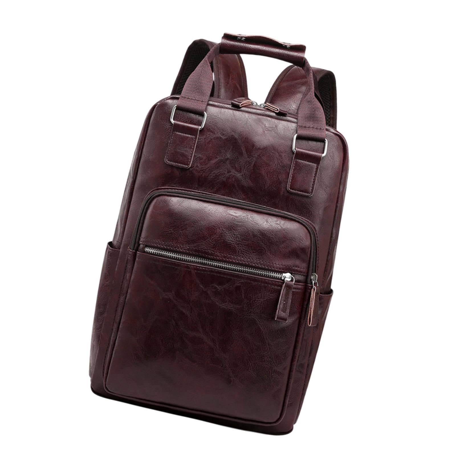 Wmqbjta Drumstick Holder Bag for Men with Spacious Compartment for Sticks And Mallets, dark brown