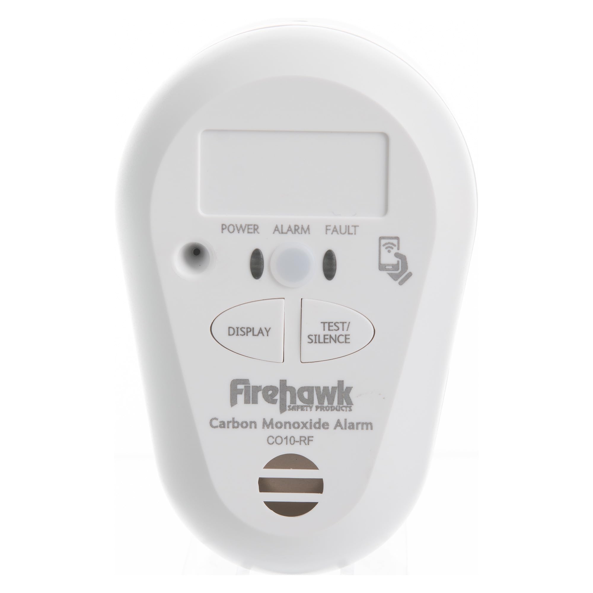 Firehawk CO10-RF Radio Interlinked CO Alarm with Sealed-in Long Life Battery
