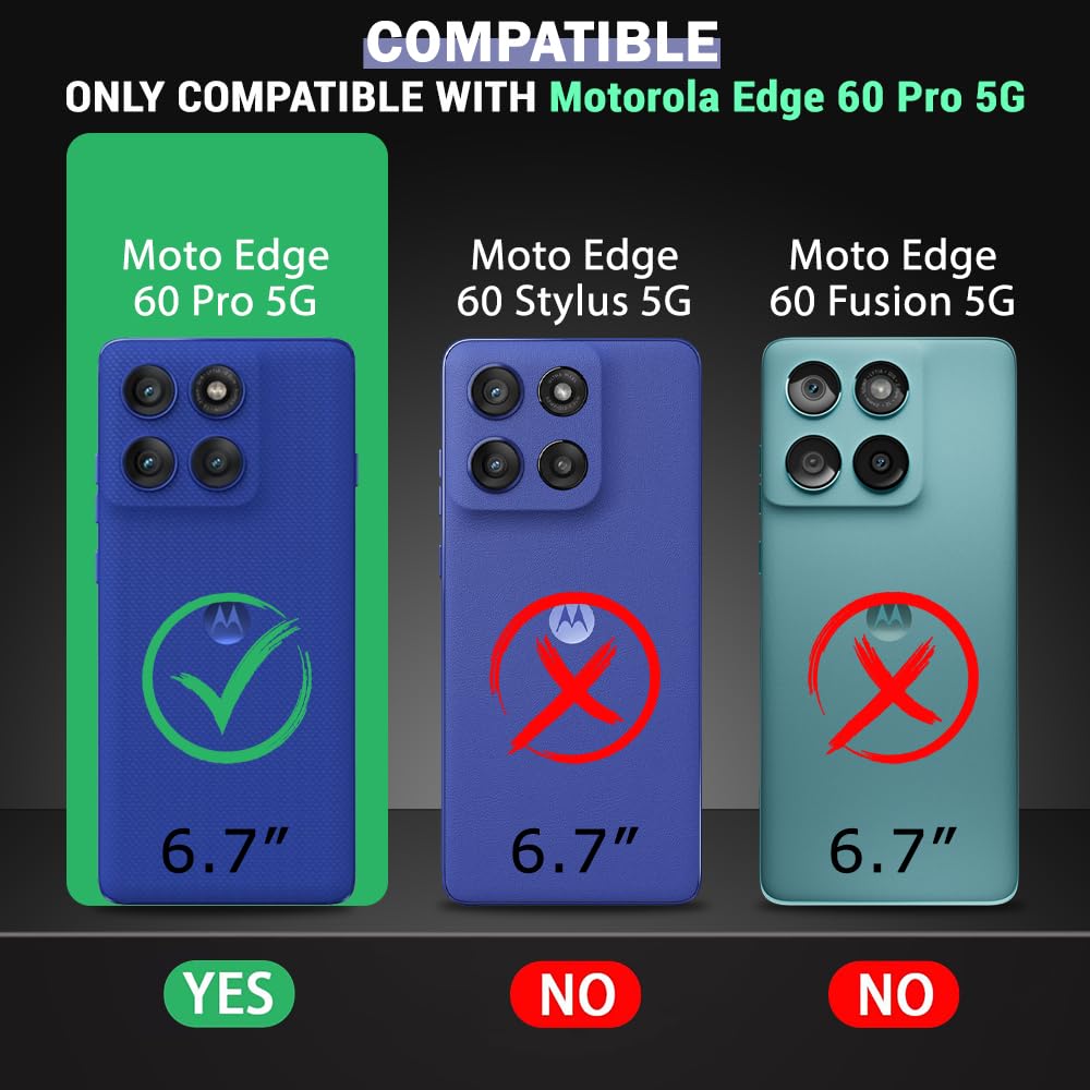 Motorola Moto Edge 60 Pro Case - Tough Armor Protection -2
