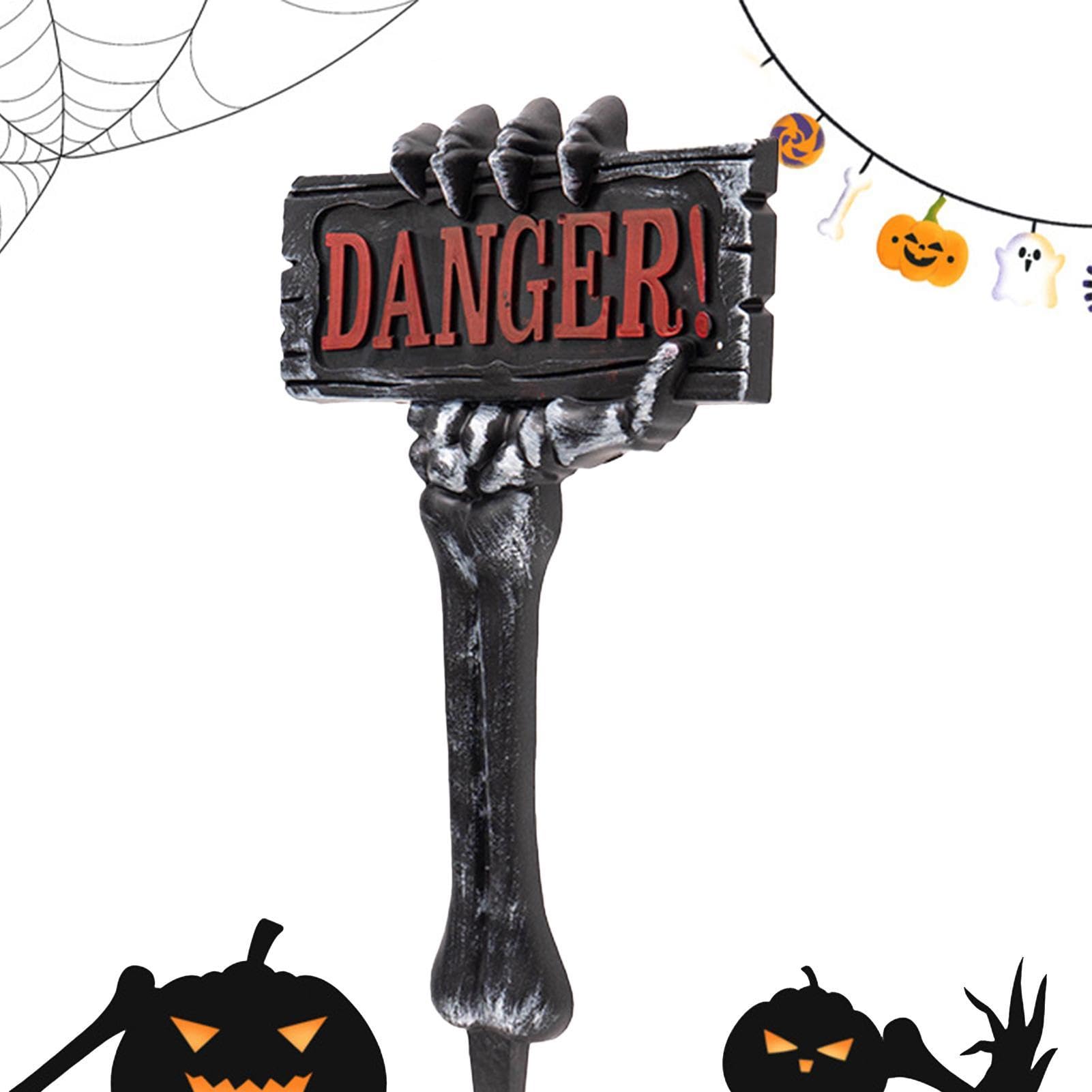 Carteles de Halloween para jardín y porche listos para ambientar tu hogar
