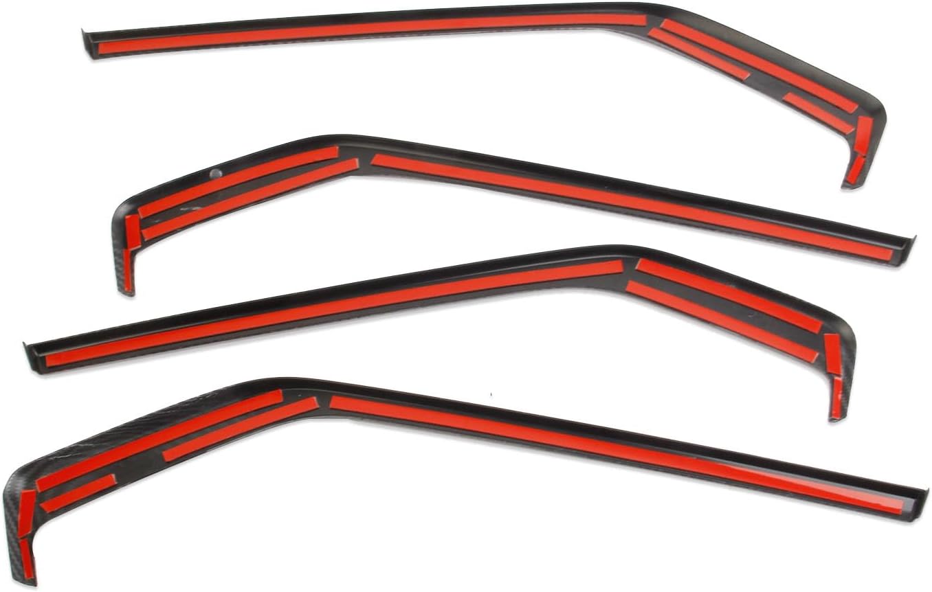 Korlot Carbon Fiber Style Door Panel Trim Cover Accessories for 2023-2026 Chevrolet Colorado/GMC Canyon