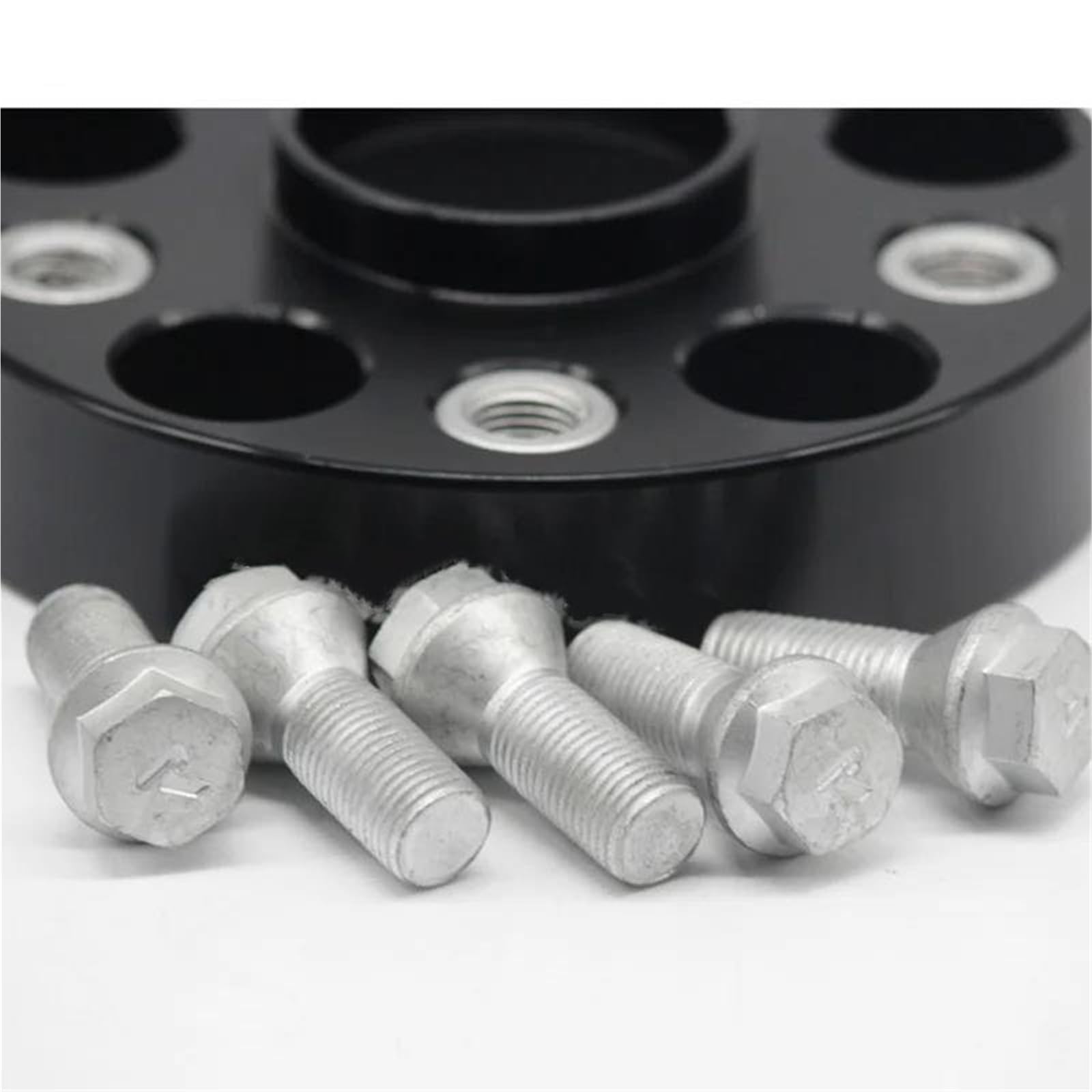 Entretoises De Roue De Voiture Pour VW Pour BORA Pour GOLF III IV Pour PASSAT Pour POLO Entretoise De Roue Entretoise De Moyeu Entretoises de moyeu de roue(Noir 45mm)