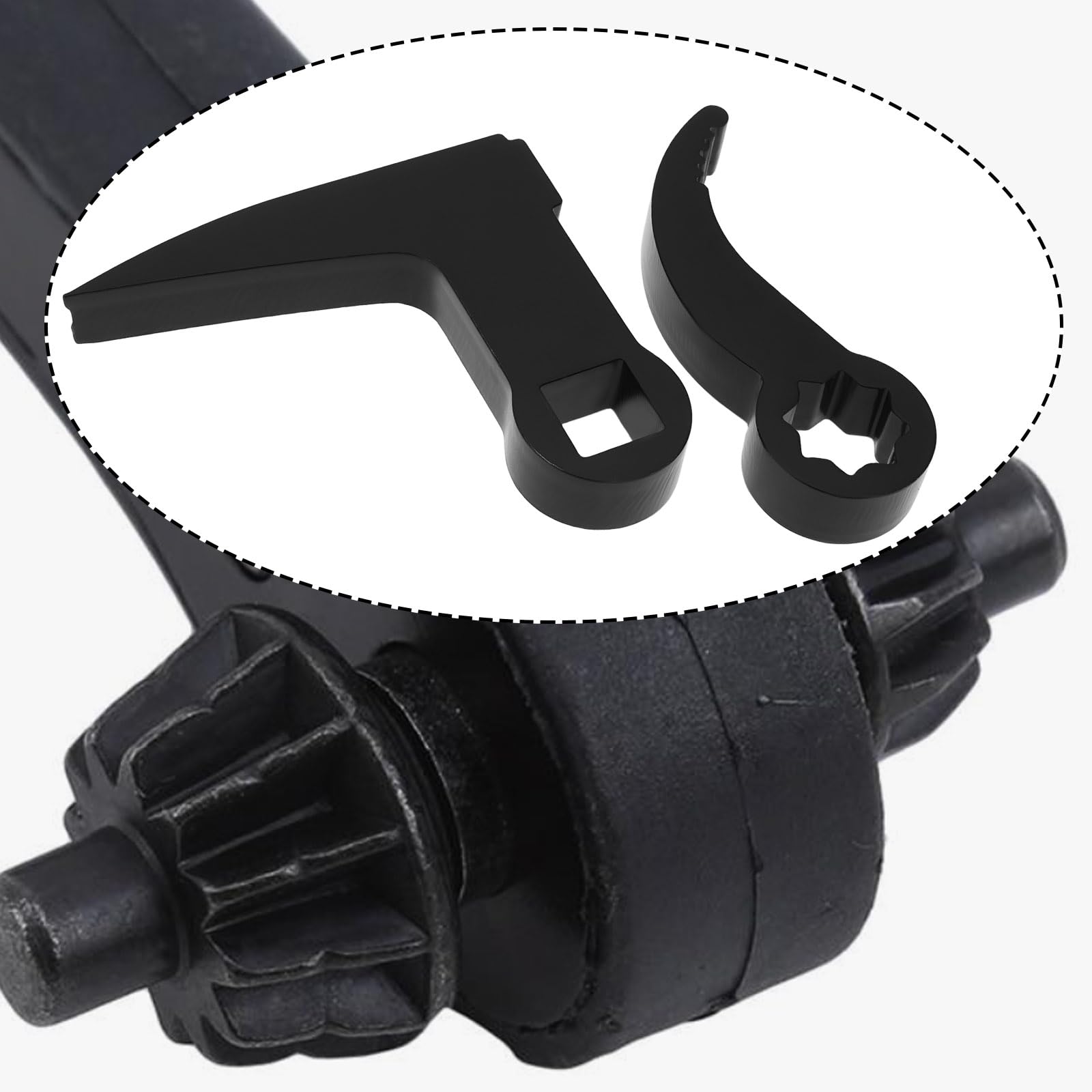 YINETTECH 2pcs 1/2 L-Shape Pry Bar Wrench Serrated Pry Bar Wrench for Toolbox Breaker Bars Tire Racks Electrophoretic Black YINETTECH 2pcs 1/2 L-Shape Pry Bar Wrench Serrated Pry Bar Wrench for Toolbox Breaker Bars Tire Racks Electrophoretic Black