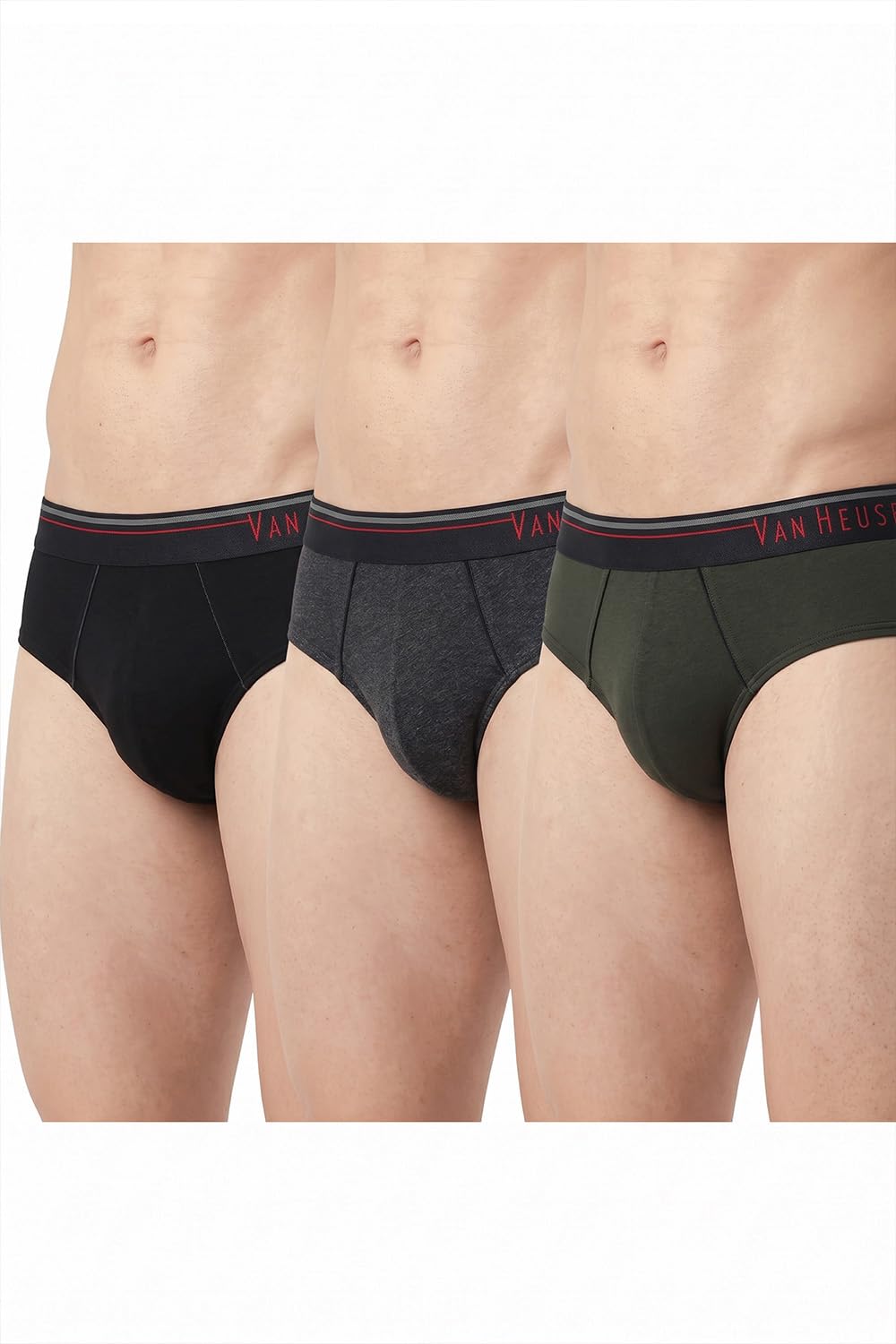 Van Heusen Men's Antibacterial Brief (Pack of 3)