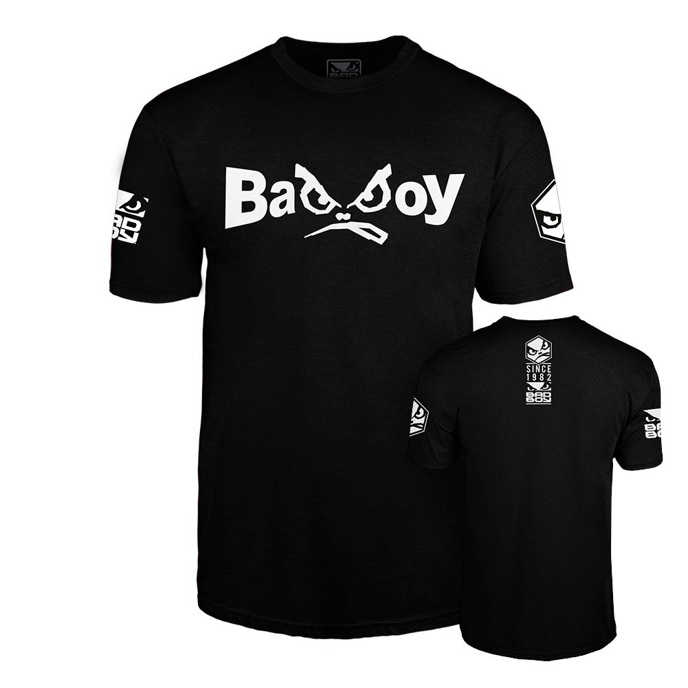 Bad Boy Authentic Classic Retro Logo T-Shirt with Old School Design