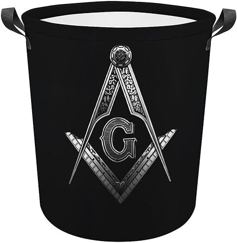 Cesta de lavandería Master Masonic Handy Laundry Plegable, Cestas de almacenamiento decorativas para juguetes
