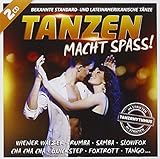 Tanzen macht Spass; Bekannte Standardtänze u. Lateinamerikanische Tänze: Im strikten Tanzrhythmus; Tänze; Foxtrott; Quickstep; Langsamer Walzer; Cha Cha Cha; Slowfox; Langsamer Foxtrott; Wiener Walzer; Jive; Paso Doble; Tango; Rumba; Samba; Lambada