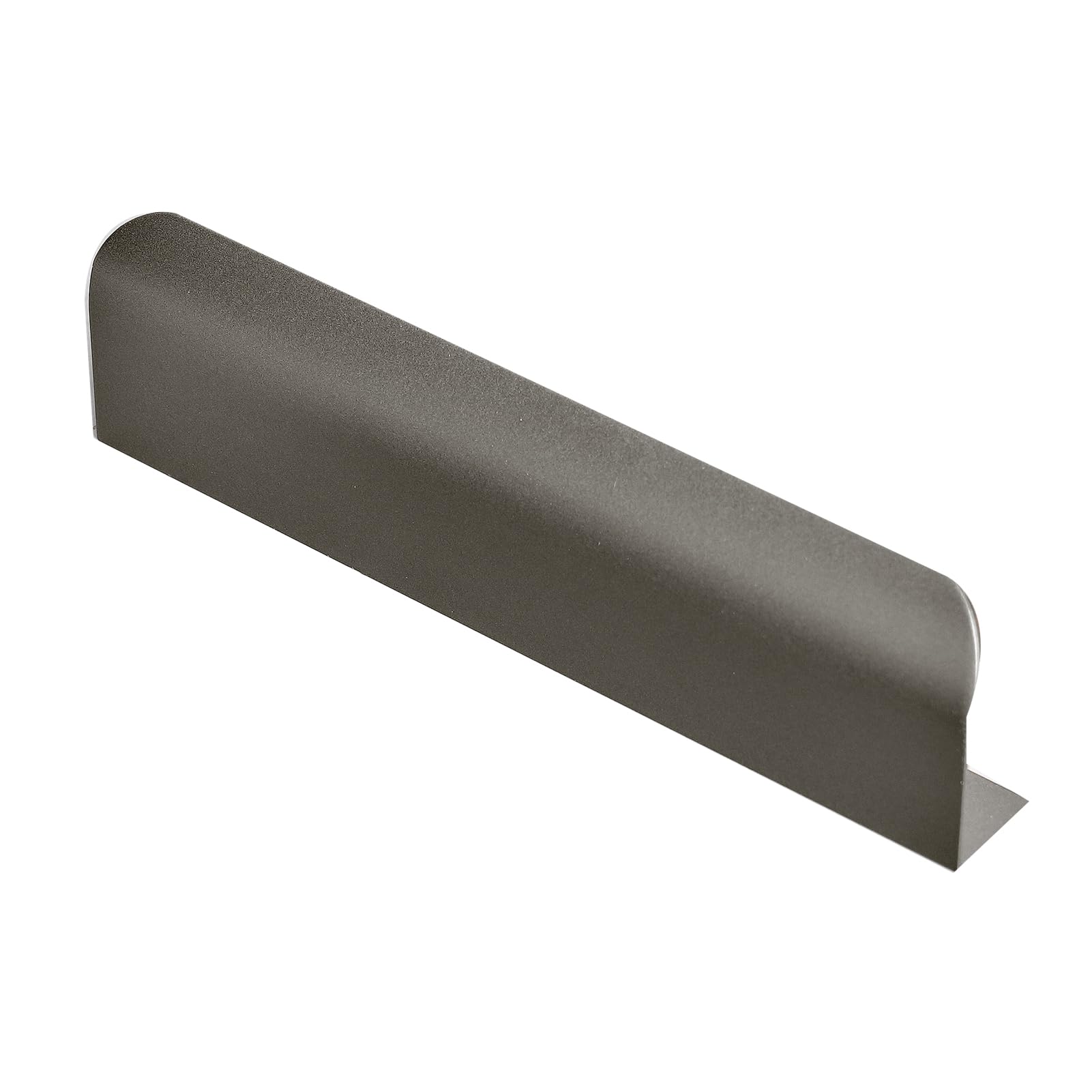 Dswzlqdxb Coloured Hidden Closet Handle Grey Drawer Handles Modern Style Finger Edge Pull Curved Style Furniture Cabinet Kitchen Aluminum Alloy Knobs Door Levers For Cupboard Wardrobe (800Mm)