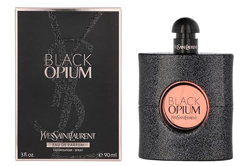 Yves Saint Laurent Eau De Parfum Spray para mujeres, Black Opium, 3 onzas