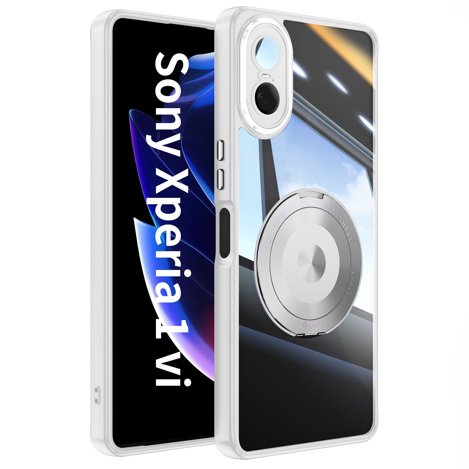 SONY XPERIA 10 VI 本体 ホワイト専用ケース付き Sony Xperia 10 VI ホワイト カバー付き Official Sony White Style